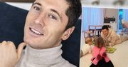 Robert Lewandowski w pierwszym wywiadzie o córkach. Klara nieźle dała mu w kość