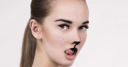Makijaż na Halloween – look kota