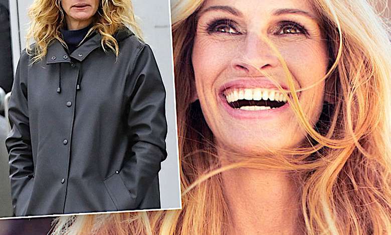 52-letnia Julia Roberts przyłapana bez makijażu! Zawsze jest pomalowana i wystrojona jak na Oscary, a jak wygląda na co dzień?