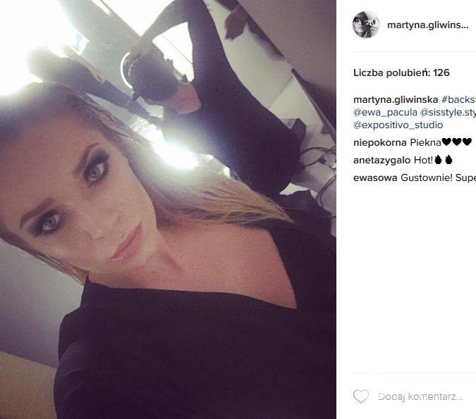 Martyna Gliwińska otwiera bloga