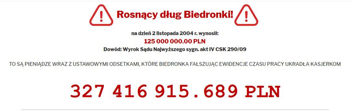 Tak prezentuje się licznik na stronie stowarzyszenia (stan na 21.10.2019 r., godz. 10:59) 