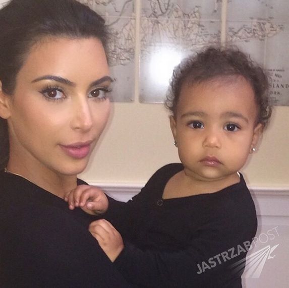 Kim Kardashian z North