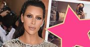 Prawie naga Kim Kardashian na Instagramie! Ale ona schudła!