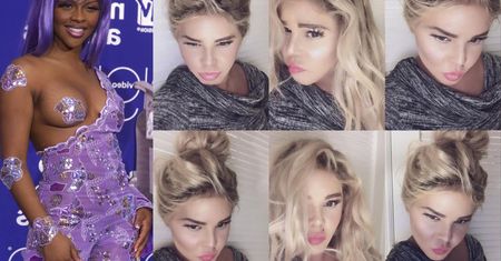 Lil Kim wybieliła skórę? Jest nie do poznania!