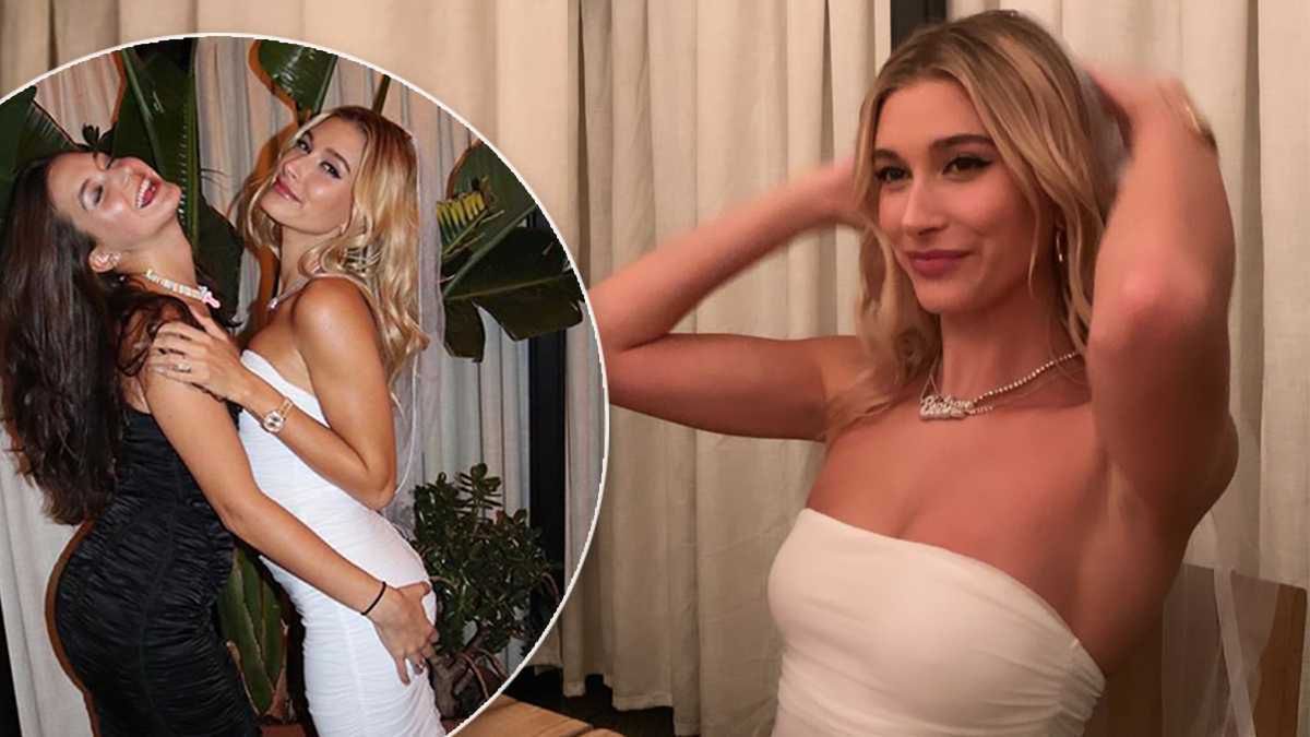 Hailey Bieber wyprawiła wieczór panieński! Bawiła się w sukni ślubnej. Wśród gości same gwiazdy