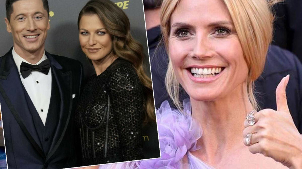 Heidi Klum o Ani i Robercie Lewandowskim