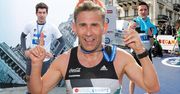 Gwiazdy podczas 11. PZU Półmaratonu Warszawskiego: Robert Korzeniowski, Krzysztof Wieszczek, Szymon Kulka...