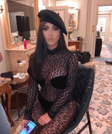 Kim Kardashian na Paris Fashion Week 2019