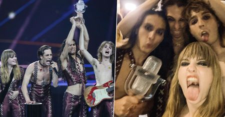Wygrali Eurowizję, a kiedyś żebrali o lajki na Facebooku. Måneskin zaczynali od występów na ulicy. Jest wideo