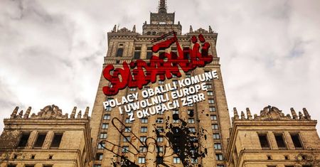 Mural na Pałacu Kultury i Nauki- zaskakujący pomysł jednego z kandydatów na prezydenta