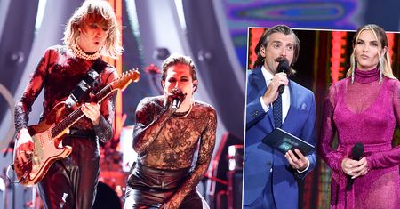 Karolina Gilon i Maciej Dowbor w ogniu krytyki po występie Maneskin w Sopocie. Fani zespołu nie ukrywają wkurzenia: "Wstyd"