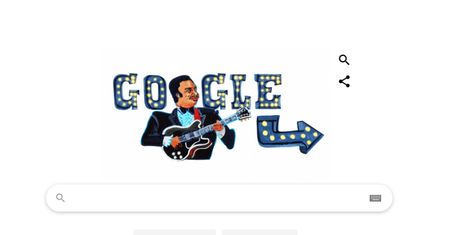 B.B. King w Google Doodle. Tak gigant uczcił urodziny gwiazdy bluesa