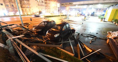 Trąba powietrzna nad Włochami. 8 osób jest rannych