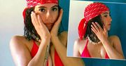 Zakochana Ola Kowalska prezentuje idealną figurę w czerwonym bikini. Po chorobie pozostało tylko wspomnienie