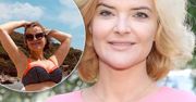Monika Zamachowska w bikini pręży się na plaży. Internauci są zachwyceni jej sylwetką: "Taki tłuszczyk jest seksi"