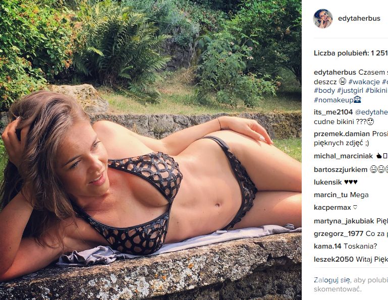 Edyta Herbuś w bikini