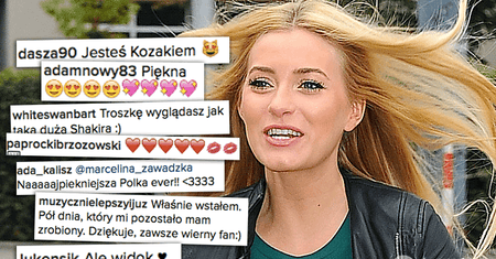 Marcelina Zawadzka ma 100 tysięcy fanów na Instagramie. W nagrodę pokazała piekielnie seksowne zdjęcie. "Wyglądasz jak Shakira"