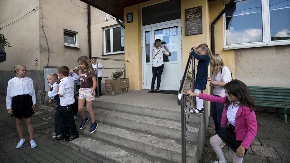 Szkoła w Monkiniach na Podlasiu padłla ofiarą braku nauczycieli