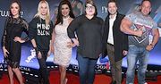 Celebryci na otwarciu kina w centrum handlowym: Iwona Węgrowska, Anna Wendzikowska, Mateusz Maga, Andrzej Młynarczyk
