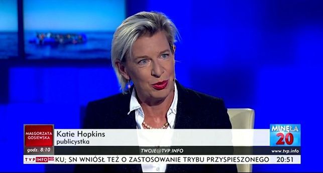 Katie Hopkins "wkręcona" w zmyśloną nagrodę. Upokorzenie prawicowej skandalistki