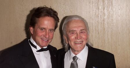 Michael Douglas pierwszy raz widziany po śmierci ojca