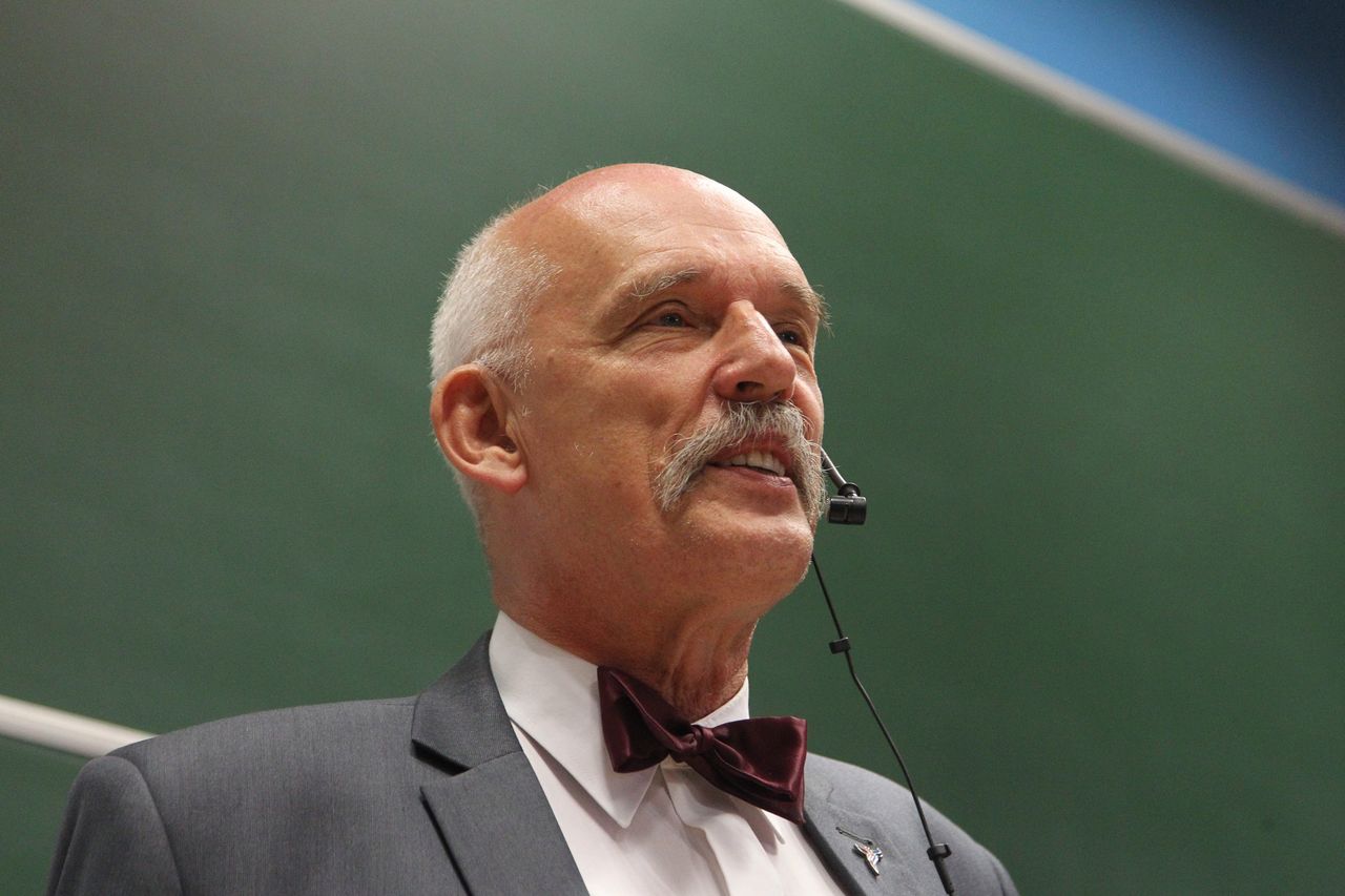 Janusz Korwin-Mikke mówi, co może się stać z PiS-em bez Kaczyńskiego. I chwali Dudę