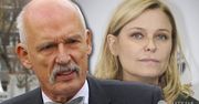 Janusz Korwin-Mikke obraża Paulinę Młynarską: "Durna baba, która nic nie rozumie"! Wspomniał także o jej zmarłym ojcu