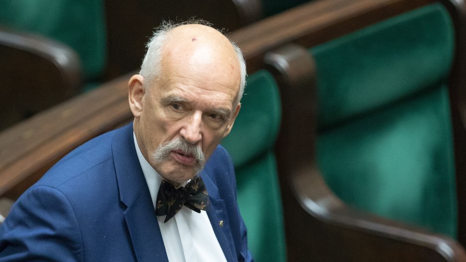 Janusz Korwin-Mikke ma inne podejście do słów Władimira Putina niż pozostali polscy politycy