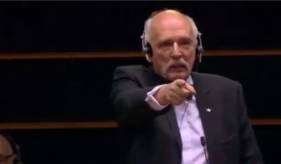 Korwin-Mikke dał występ w PE. "Wracam walczyć z PiS!"