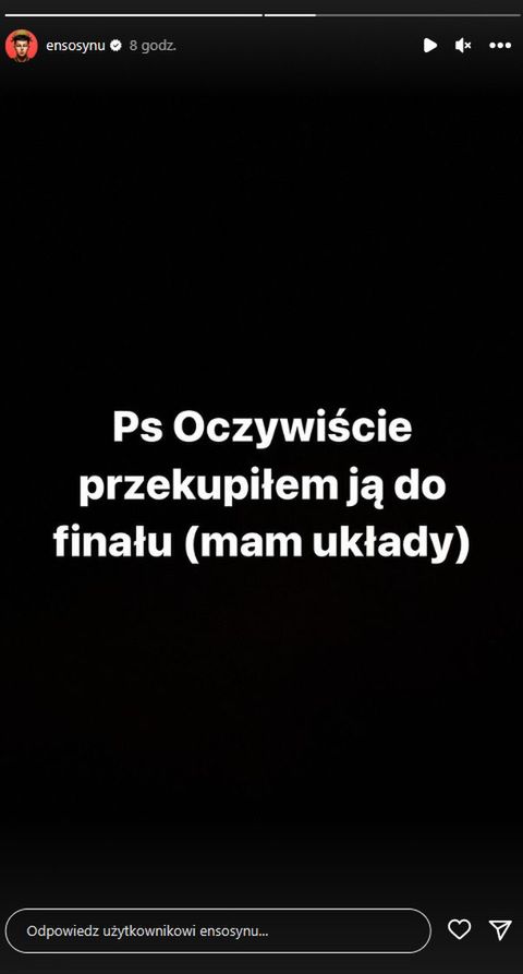 Allan Krupa o Blance w finale Eurowizji