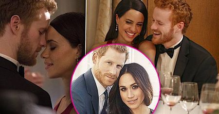 Oto cała rodzina królewska w filmie o księciu Harrym i Meghan Markle! George i Charlotte to chyba jakiś żart. Za to Diana bardzo podobna