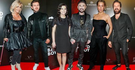 Gwiazdy na premierze filmu "Bad Boy": Antek Królikowski, Dagmara Kaźmierska, Kasia Warnke
