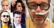 Gwiazdy wspierają walczącego w szpitalu z koronawirusem Piaska. Poruszające komentarze zalały profil wokalisty
