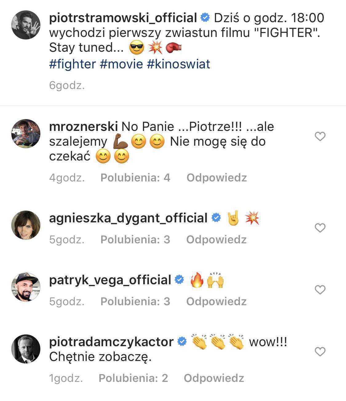 Gwiazdy wspierają Fighter