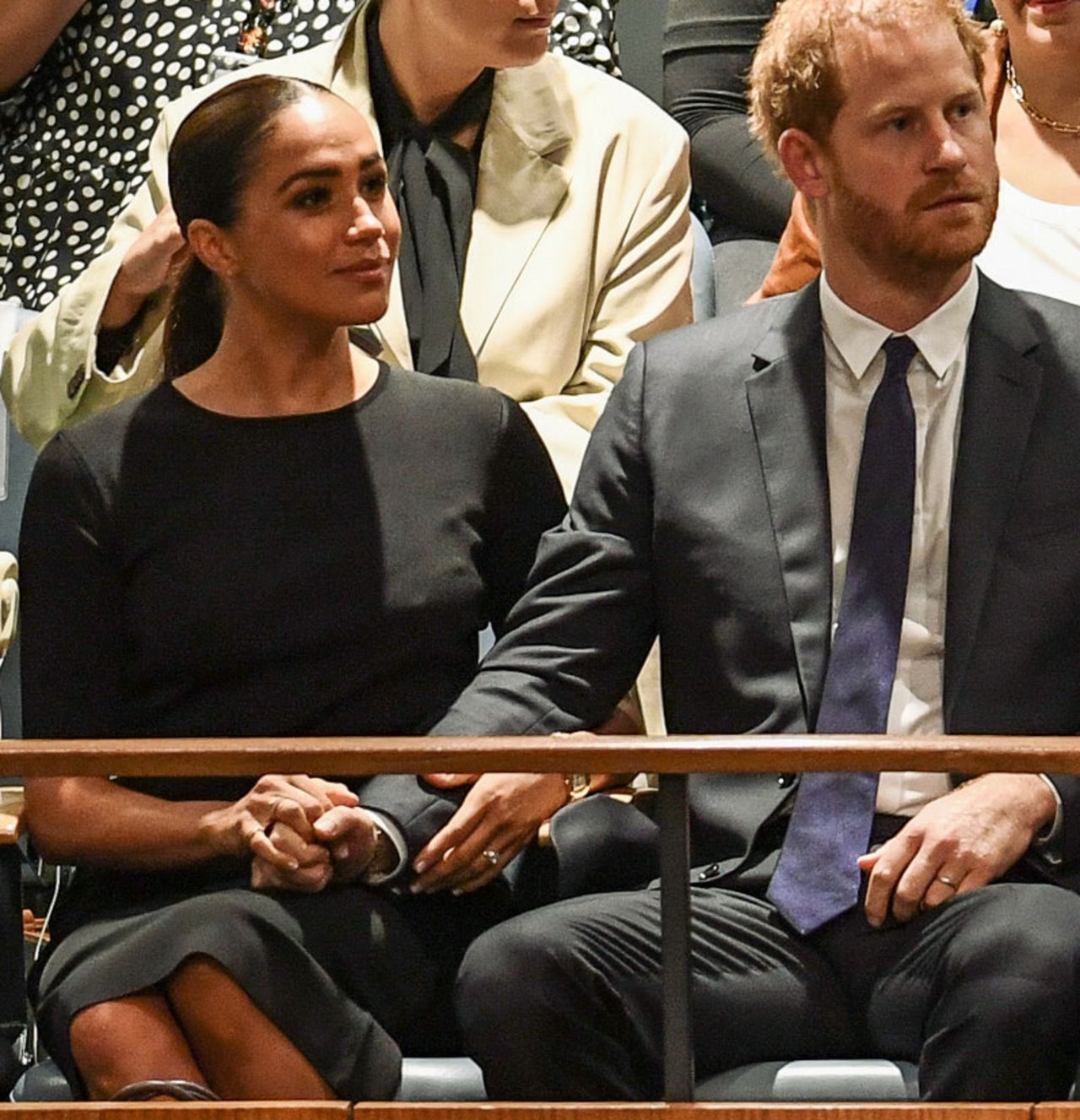 Meghan Markle i książę Harry w siedzibie ONZ w Nowym Jorku