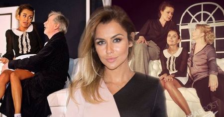 Seksowna gosposia na kolanach u pastora, czyli Natalia Siwiec na deskach teatru [zdjęcia]