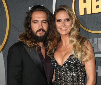 Heidi Klum z młodszym mężem na after party po rozdaniu nagród Emmy