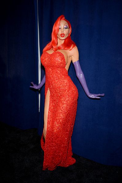 Heidi Klub jako Jessica Rabbit 