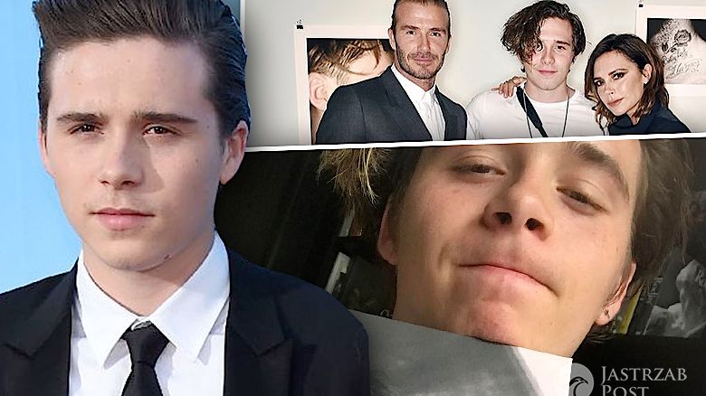 Brooklyn Beckham z rodzicami