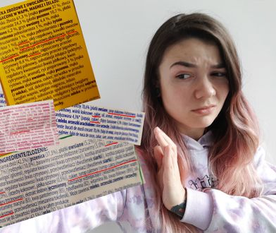 7 łyżeczek cukru w "fit" napoju. Sprawdzam składy "zdrowych" przekąsek