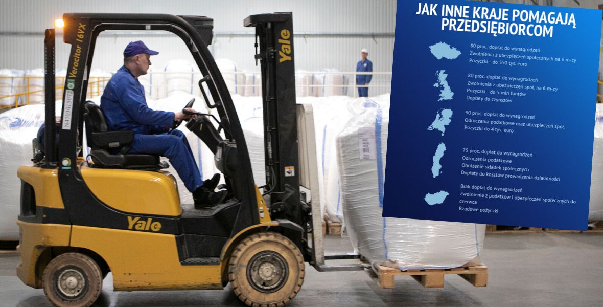 Tarcza antykryzysowa. Jak inne kraje pomagają przedsiębiorcom