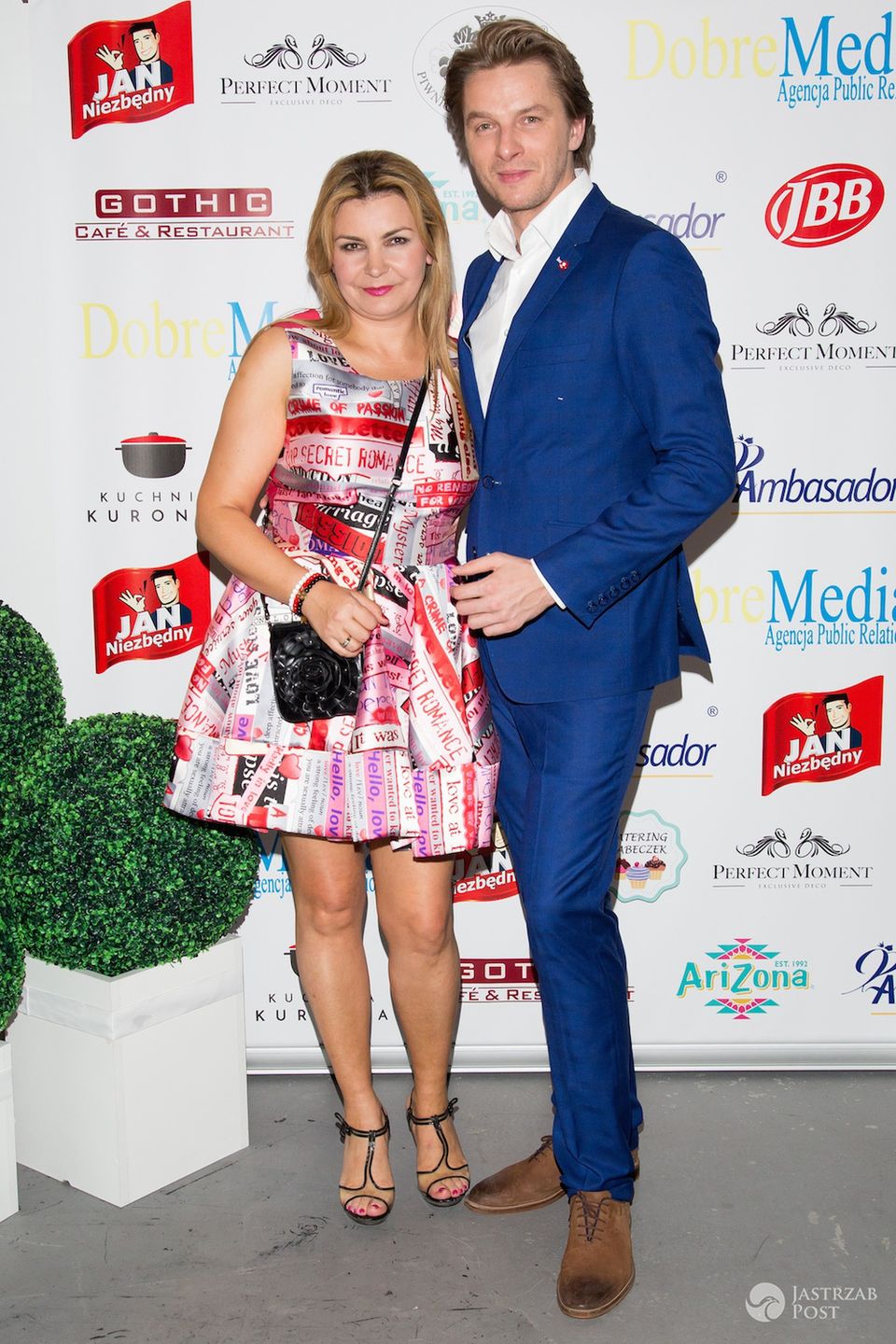 Aldona Wleklak i Adam Adamonis - 10 urodziny agencji PR Dobre Media