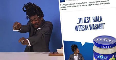 Kontrowersyjna reklama chrzanu Krakus. Internauci: to jest rasizm! Mamy odpowiedź firmy