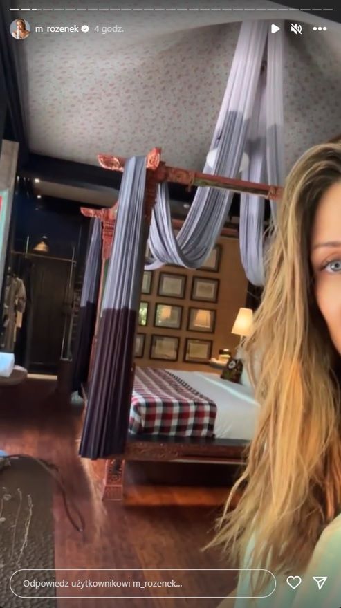 Małgorzata Rozenek na urlopie w dżungli