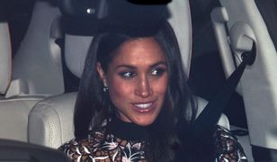 Incydent na lunchu u królowej? Księżna Marie Christine z Kentu z "rasistowską" biżuterią na spotkaniu z Meghan Markle