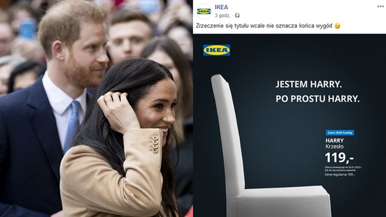 IKEA żartuje z "Megxitu": "Zrzeczenie się tytułu wcale nie oznacza końca wygód"