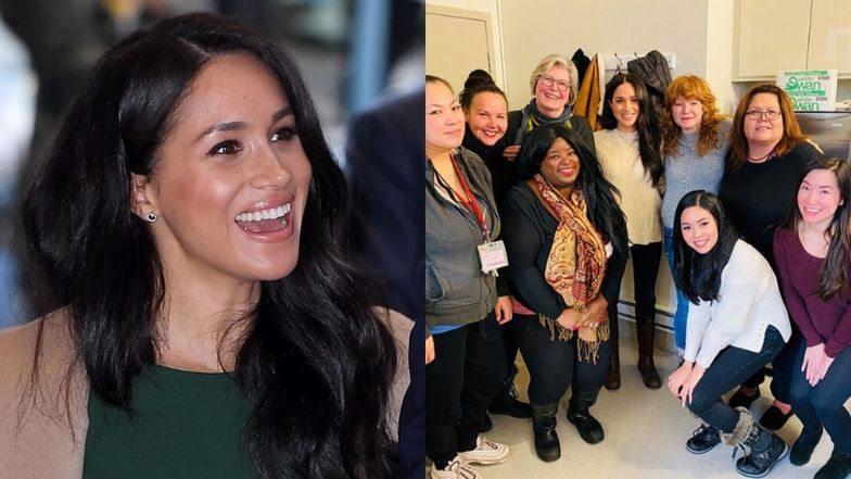 Meghan Markle udziela się charytatywnie podczas pierwszego publicznego wyjścia od ogłoszenia "Megxitu" (FOTO)