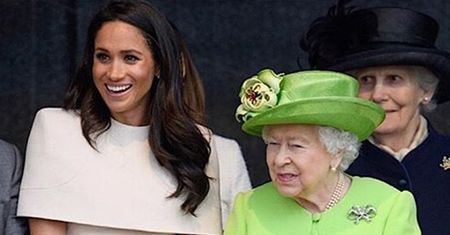 Księżna Meghan zalicza wpadkę za wpadką. Co z tego, przecież bawią nawet królową