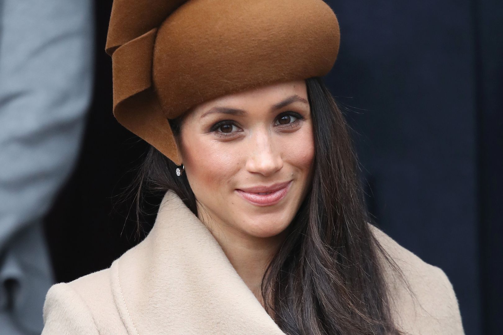 Meghan Markle podczas Świąt Bożego Narodzenia w 2017 roku