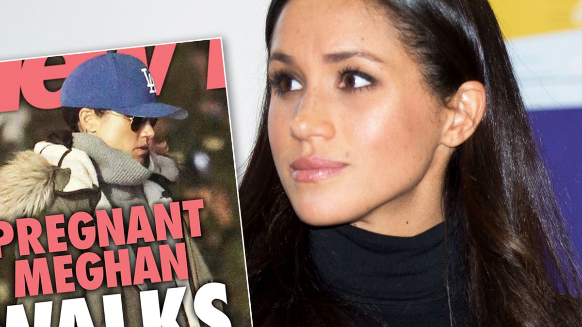 Pierwsze zdjęcie ciężarnej Meghan Markle wylądowało na okładce gazety. A jednak zostanie mamą?